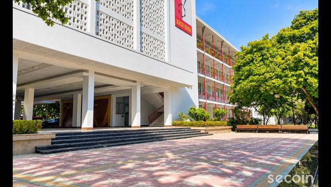 Gạch nghệ thuật ngoài trời Secoin - nét đẹp bền vững giữa không gian Đại học Bách Khoa Hà Nội